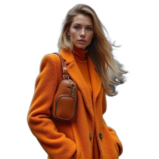 jacket, earth tones, neon, latest transparent PNG cut-out
