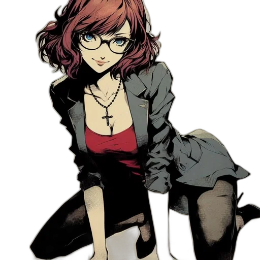 jacket, staff, dress, weapon transparent PNG cut-out