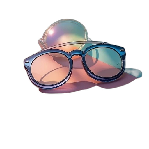 jewelry, mask, 3d render, vaporwave transparent PNG cut-out