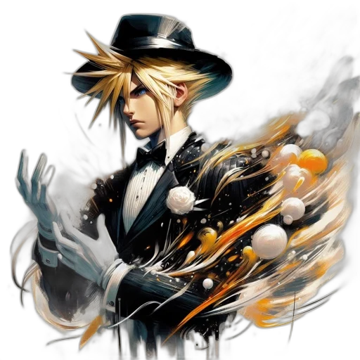 hat, staff, concept art, fantasy art transparent PNG cut-out