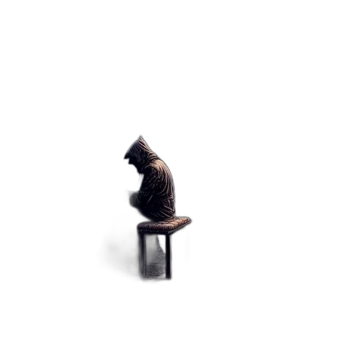 furniture, hat, animal, staff transparent PNG cut-out