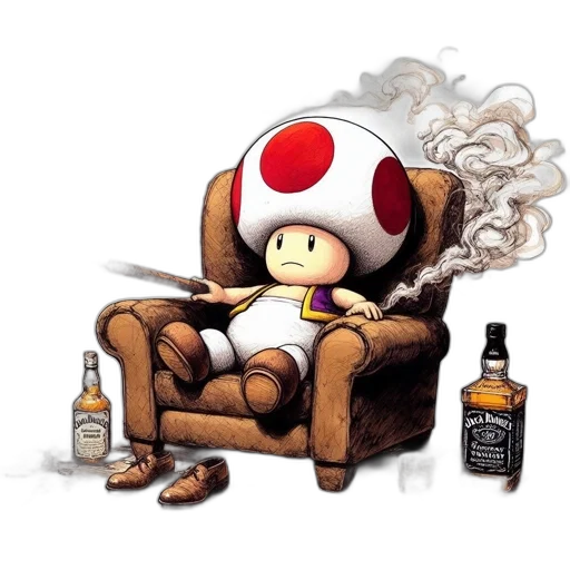 furniture, hat, robot, concept art transparent PNG cut-out