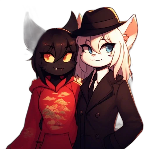 staff, mask, hat, jacket transparent PNG cut-out