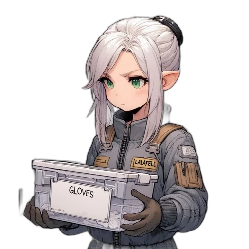 staff, robot, weapon, jacket transparent PNG cut-out