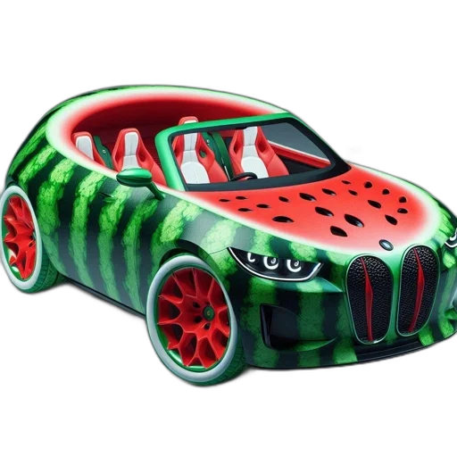 car, 3d render, concept art, photorealistic transparent PNG cut-out