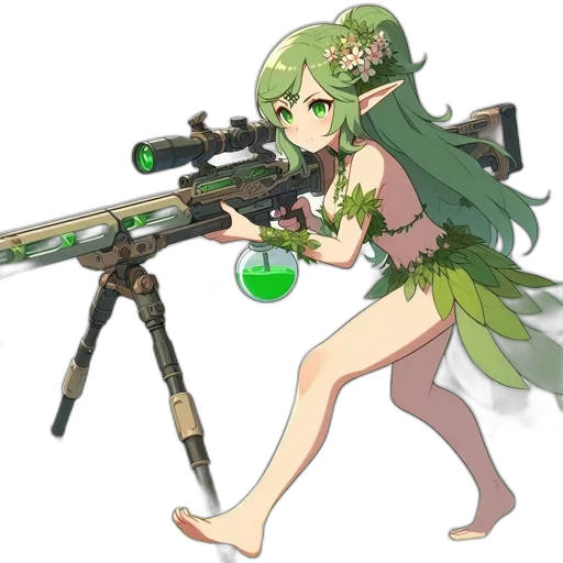 weapon, staff, anime, concept art transparent PNG cut-out