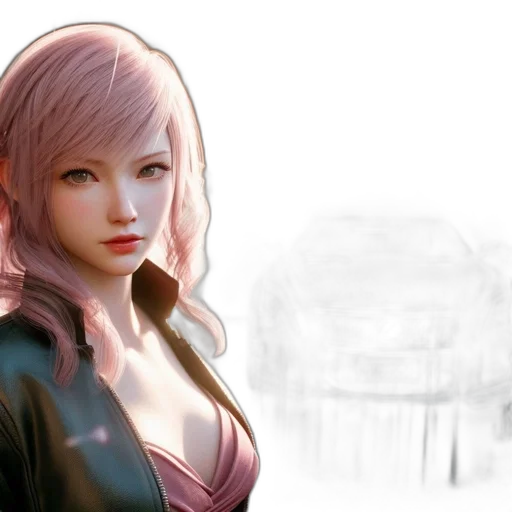 face, concept art, fantasy art, photorealistic transparent PNG cut-out