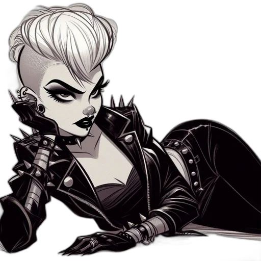 comic book art, cartoon, concept art, fantasy art transparent PNG cut-out