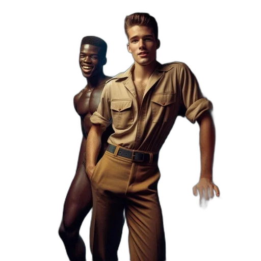 jacket, staff, concept art, underwater transparent PNG cut-out