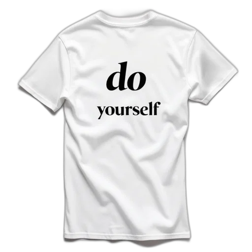 white, shirt, back, button transparent PNG cut-out