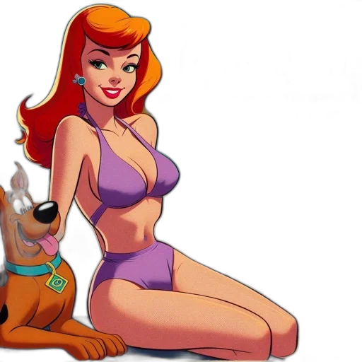 cartoon, comic book art, concept art, underwater transparent PNG cut-out