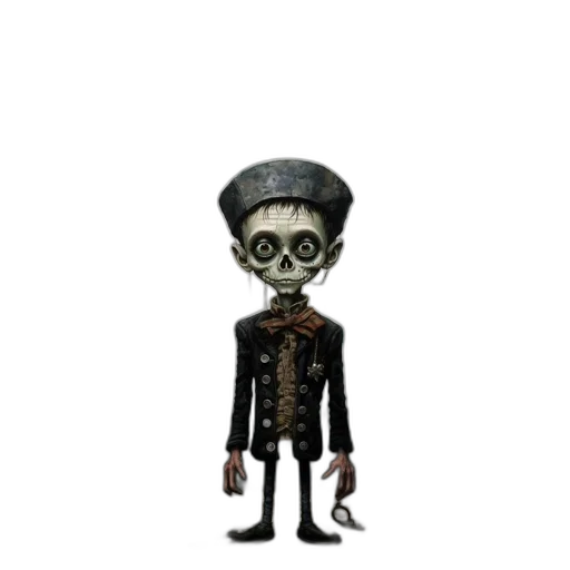 staff, mask, hat, jacket transparent PNG cut-out
