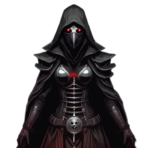 mask, jacket, staff, concept art transparent PNG cut-out