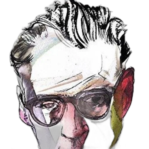 face, mask, staff, watercolor transparent PNG cut-out