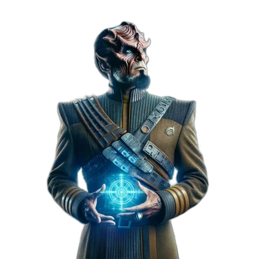 staff, robot, mask, jacket transparent PNG cut-out