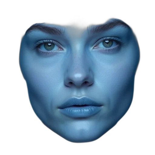 face, mask, robot, crown transparent PNG cut-out