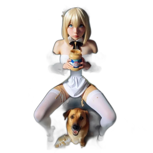 staff, animal, dress, robot transparent PNG cut-out