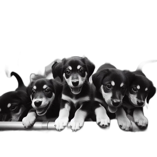 animal, staff, photorealistic, pencil sketch transparent PNG cut-out