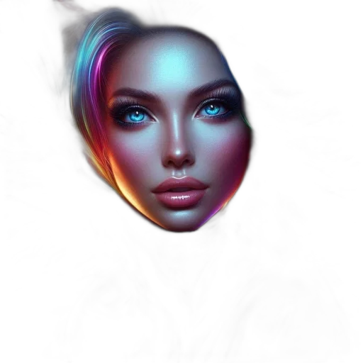 face, mask, jewelry, robot transparent PNG cut-out