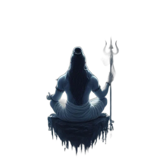 sword, creature, staff, hair transparent PNG cut-out