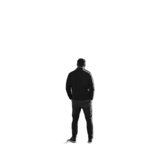 jacket, staff, creature, face transparent PNG cut-out