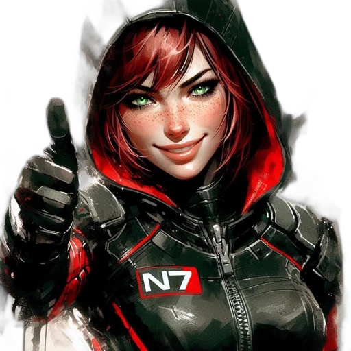 jacket, comic book art, concept art, cyberpunk transparent PNG cut-out
