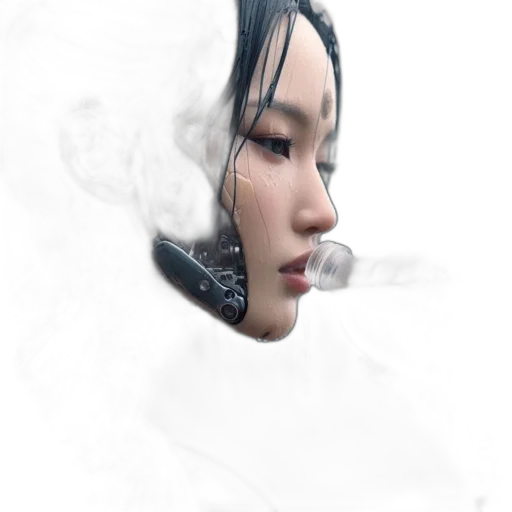 face, mask, dragon, robot transparent PNG cut-out