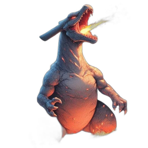 dragon, creature, animal, staff transparent PNG cut-out