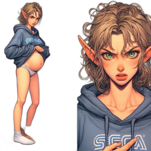 concept art, pixel art, fantasy art, watercolor transparent PNG cut-out