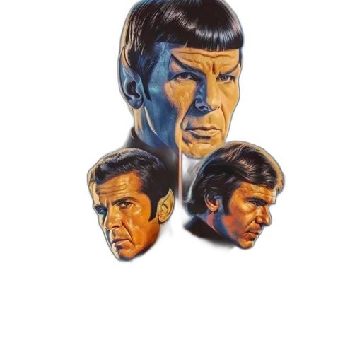 face, concept art, comic book art, photorealistic transparent PNG cut-out