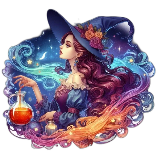 staff, dress, jewelry, hat transparent PNG cut-out