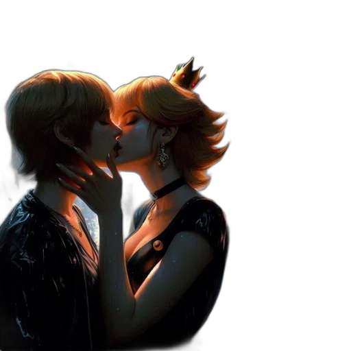 crown, concept art, photorealistic, comic book art transparent PNG cut-out
