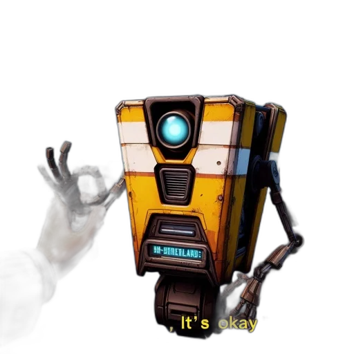 robot, staff, animal, creature transparent PNG cut-out