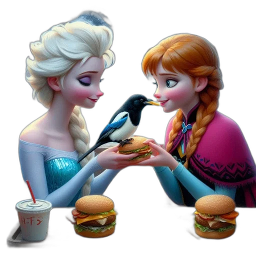 food, concept art, 3d render, fantasy art transparent PNG cut-out