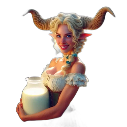dress, creature, fantasy art, concept art transparent PNG cut-out