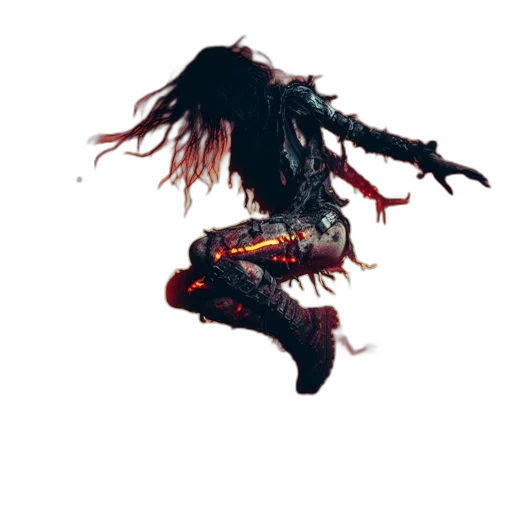 hair, creature, dragon, animal transparent PNG cut-out