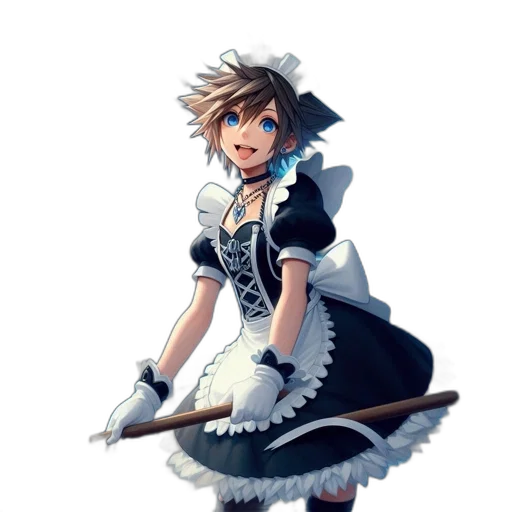 staff, sword, weapon, dress transparent PNG cut-out
