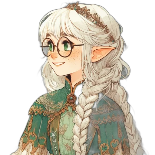 dragon, staff, dress, face transparent PNG cut-out
