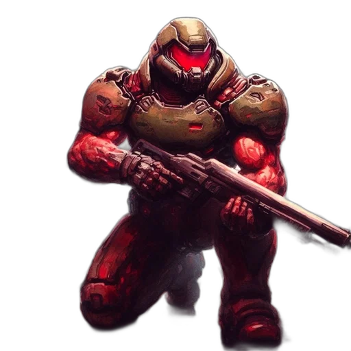 robot, weapon, concept art, comic book art transparent PNG cut-out