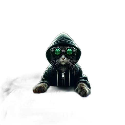 mask, jacket, staff, creature transparent PNG cut-out