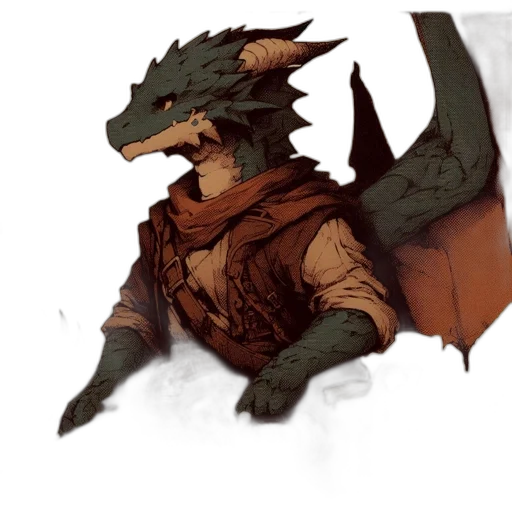 dragon, creature, animal, fantasy art transparent PNG cut-out