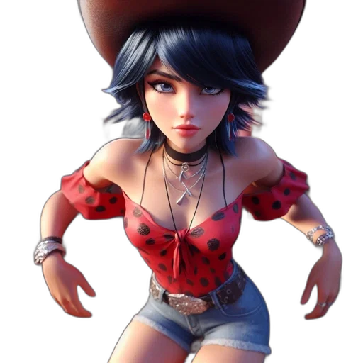 hat, face, dress, concept art transparent PNG cut-out
