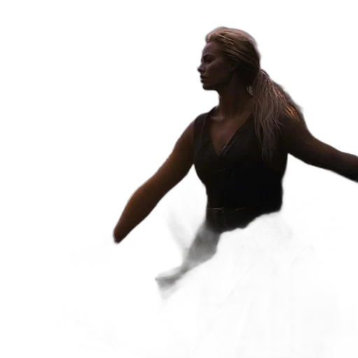 dress, face, 3d render, photorealistic transparent PNG cut-out
