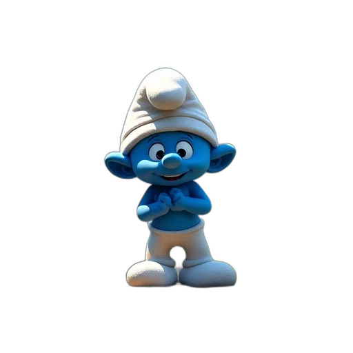 staff, hat, robot, creature transparent PNG cut-out