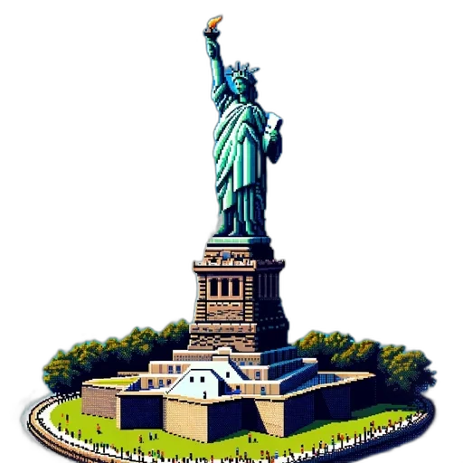 staff, 3d render, pixel art, concept art transparent PNG cut-out