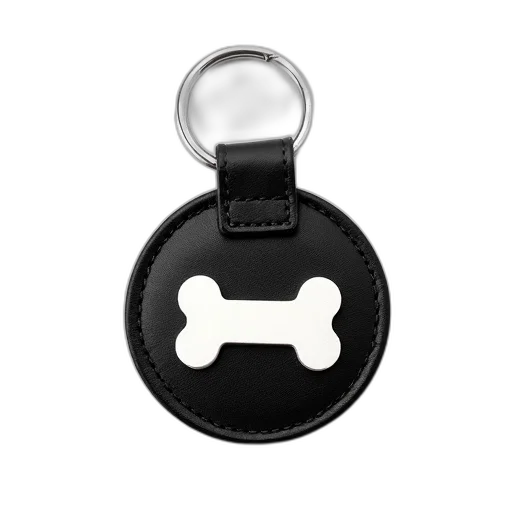 jewelry, black, leather, dog transparent PNG cut-out