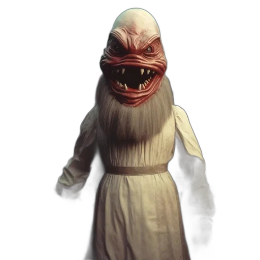 mask, creature, face, staff transparent PNG cut-out