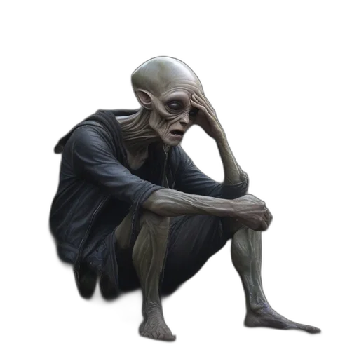 creature, mask, animal, staff transparent PNG cut-out