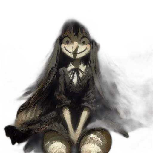 mask, creature, face, dress transparent PNG cut-out
