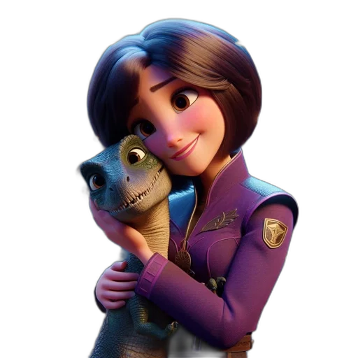 animal, staff, face, robot transparent PNG cut-out